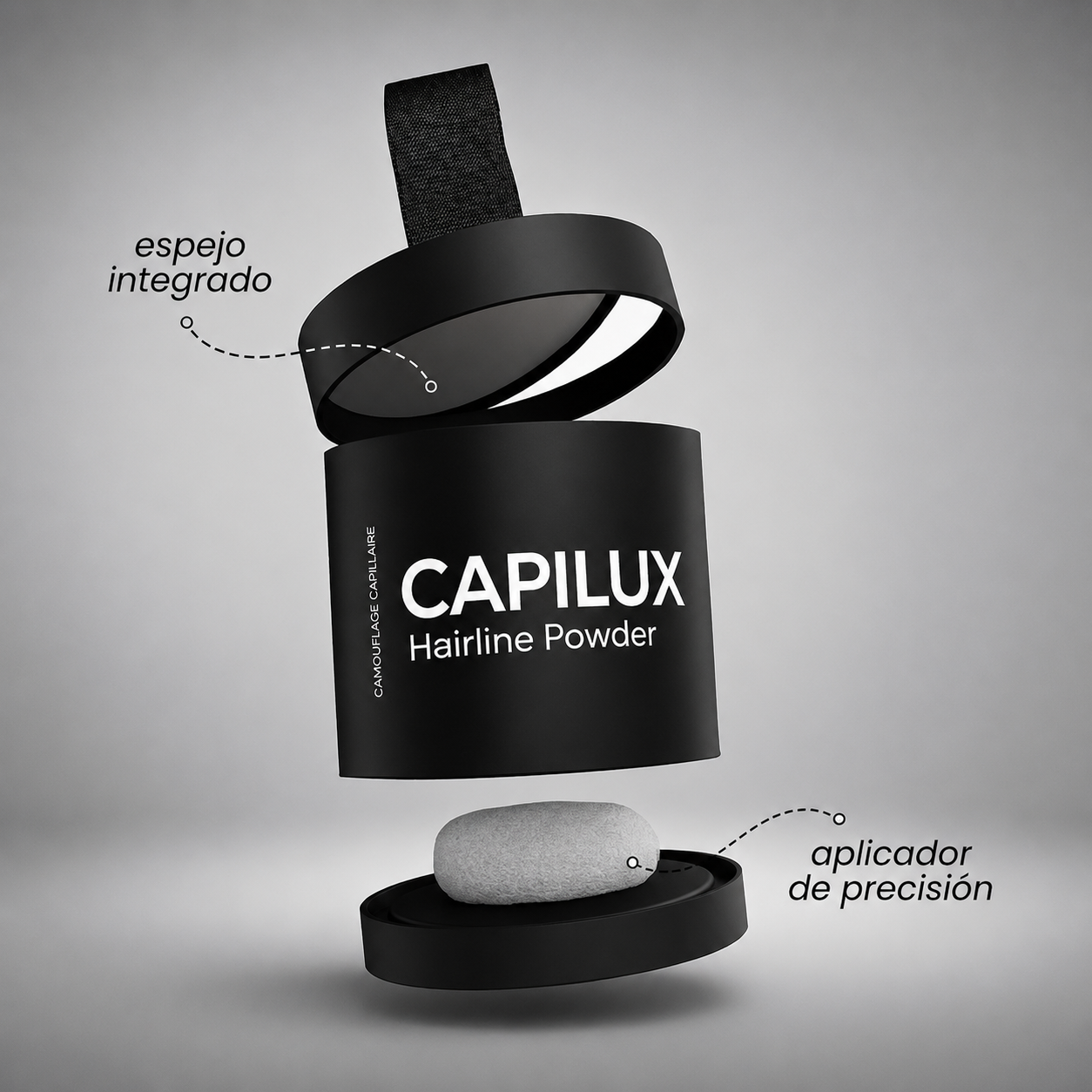 Corrector capilar para entradas y zonas débiles