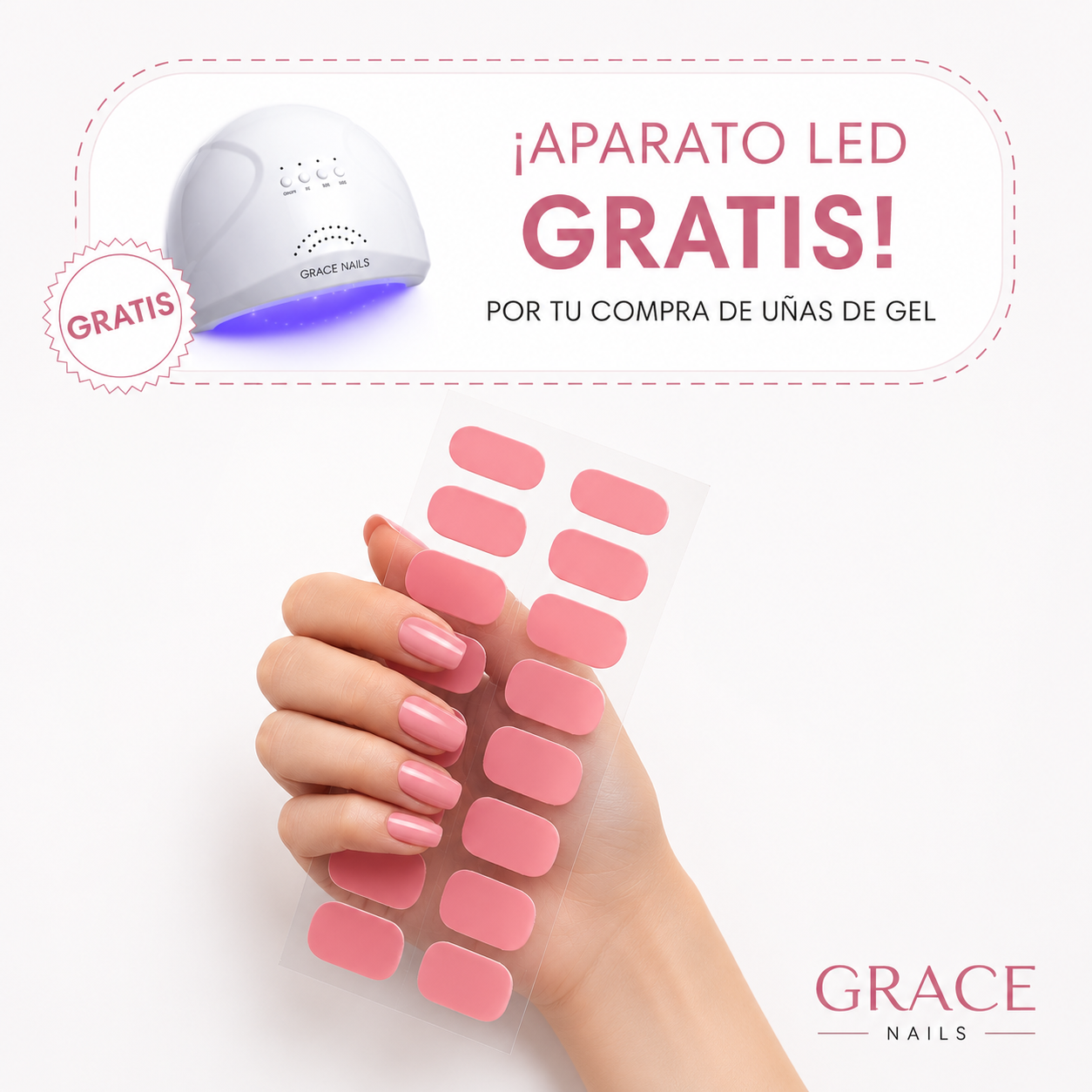 Uñas de gel profesional en segundos